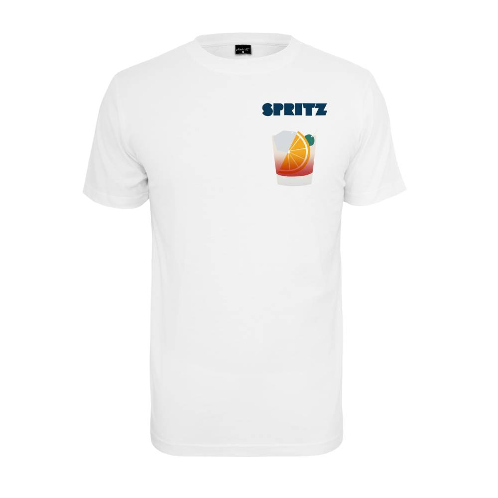 Mister Tee - Vintage Spritz Herren T-Shirt - Weiß